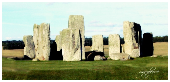 The Webster family Stonehenge that stands in what used to be a sheep pasture on the farm. The stones are not as big as they look, not nearly like those at the actual Stonehenge, but they were good enough for dancing around in the moonlight.